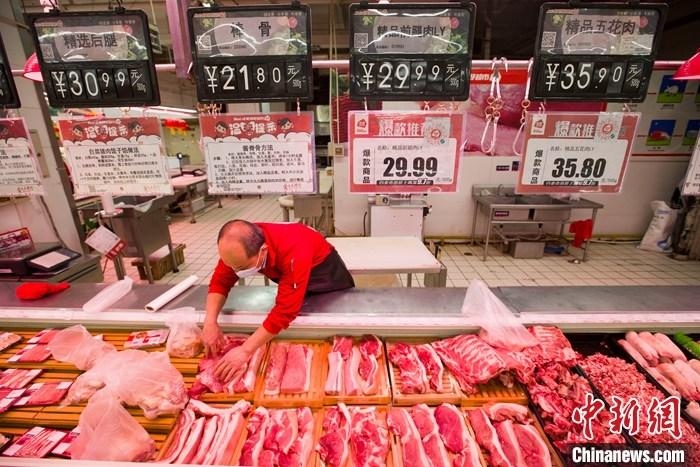 六部门用5至10年时间使猪肉自给率保持在95%左右